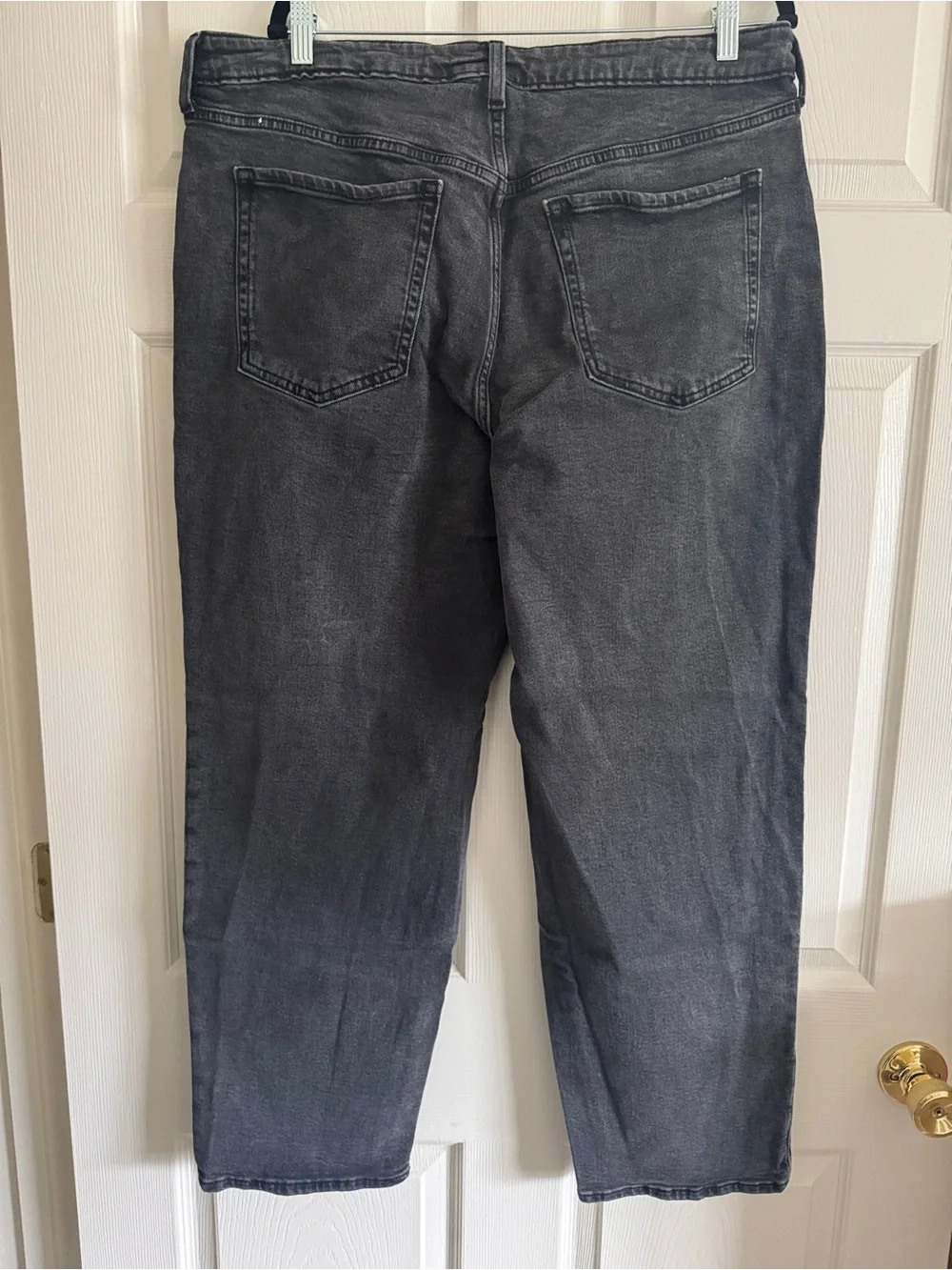 High-Rise OG Loose Jeans in Faded Black | Old Navy, Size 18